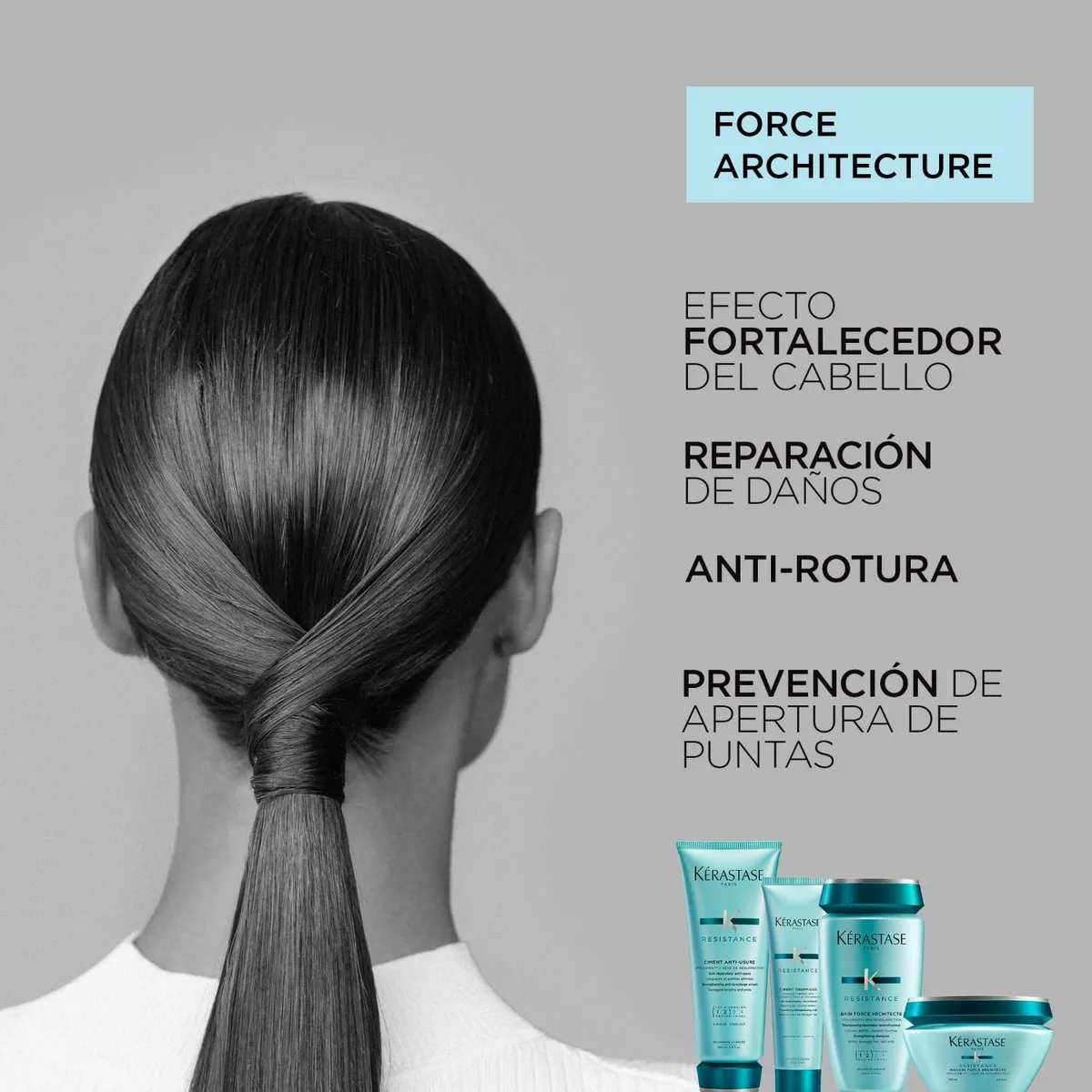 Kérastase Resistance Ciment Anti-Usure Acondicionador Reparador Anti-Quiebre 200ml - Imagen 3