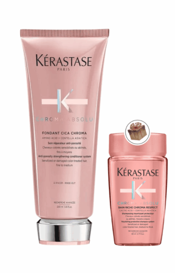 Kérastase Chroma Absolu Fondant Cica Acondicionador Cabello Teñido - 200ml + Regalo - Shampoo