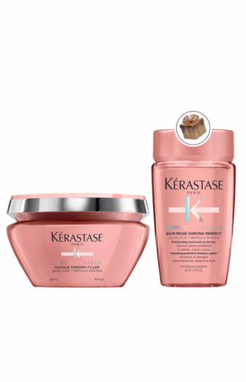 Kérastase Masque Chroma Filler Mascarilla Reparadora Cabello Teñido - 200ml + Regalo - Shampoo