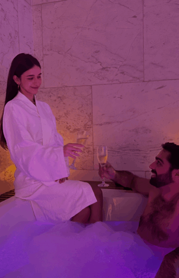 Hidroterapia couple relax + Masaje sueco relajante