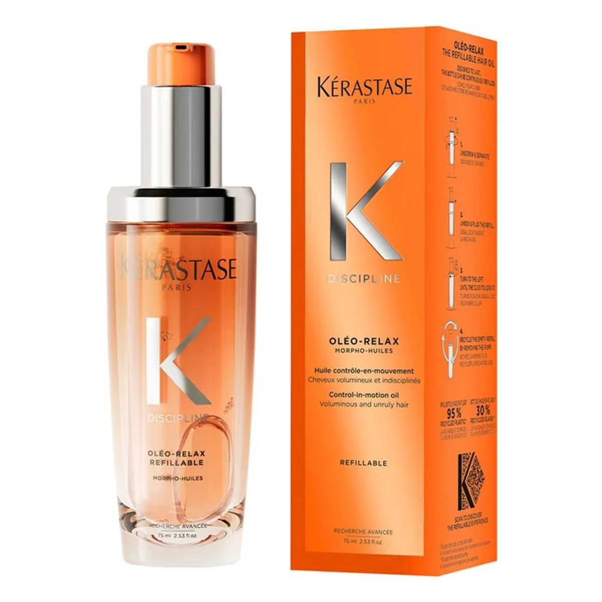Kérastase Masque Oléo Relax Mascarilla Anti-Frizz Cabello Seco - 75ml - Imagen 2