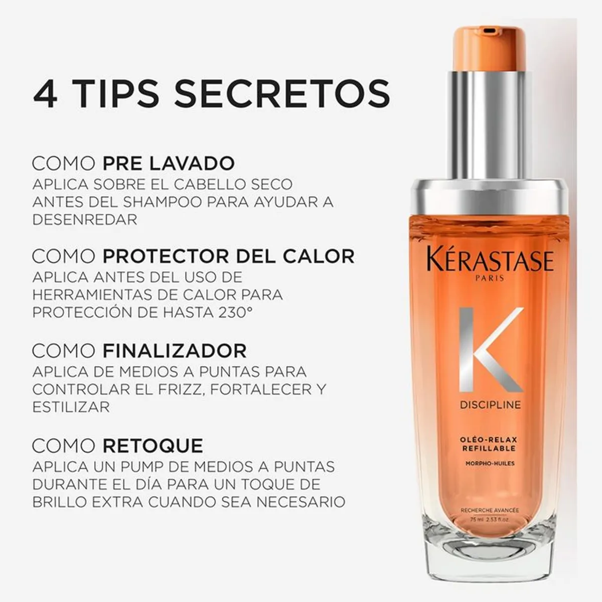 Kérastase Masque Oléo Relax Mascarilla Anti-Frizz Cabello Seco - 75ml - Imagen 6
