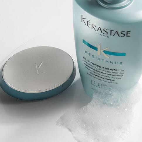 Kérastase Resistance Bain Force Architecte Shampoo Reparador Cabello Dañado - 250ml - Imagen 4