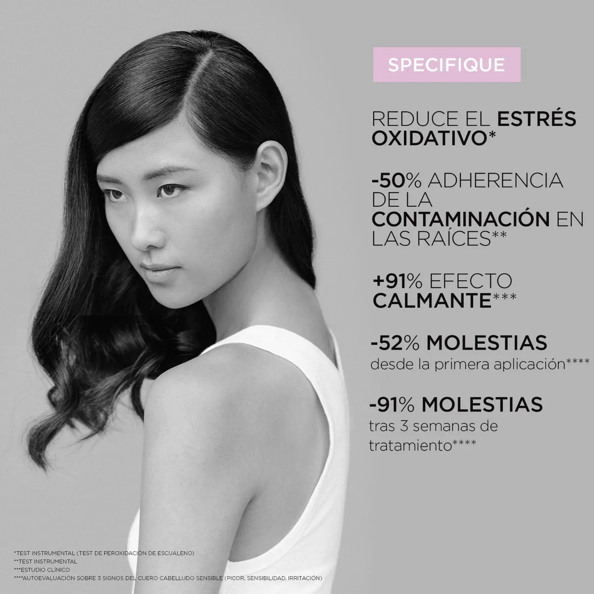 Kérastase Spécifique Bain Vital Dermo-Calm Shampoo Calmante Cuero Cabelludo Sensible 250ml - Imagen 3