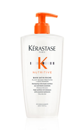 Kérastase Nutritive Bain Satin Riche 500 ml | Shampoo Nutritivo para Cabello Seco