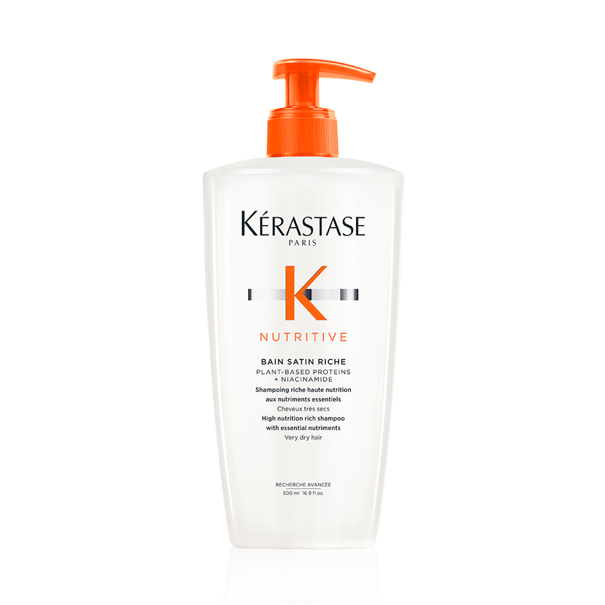 Kérastase Nutritive Bain Satin Riche 500 ml | Shampoo Nutritivo para Cabello Seco