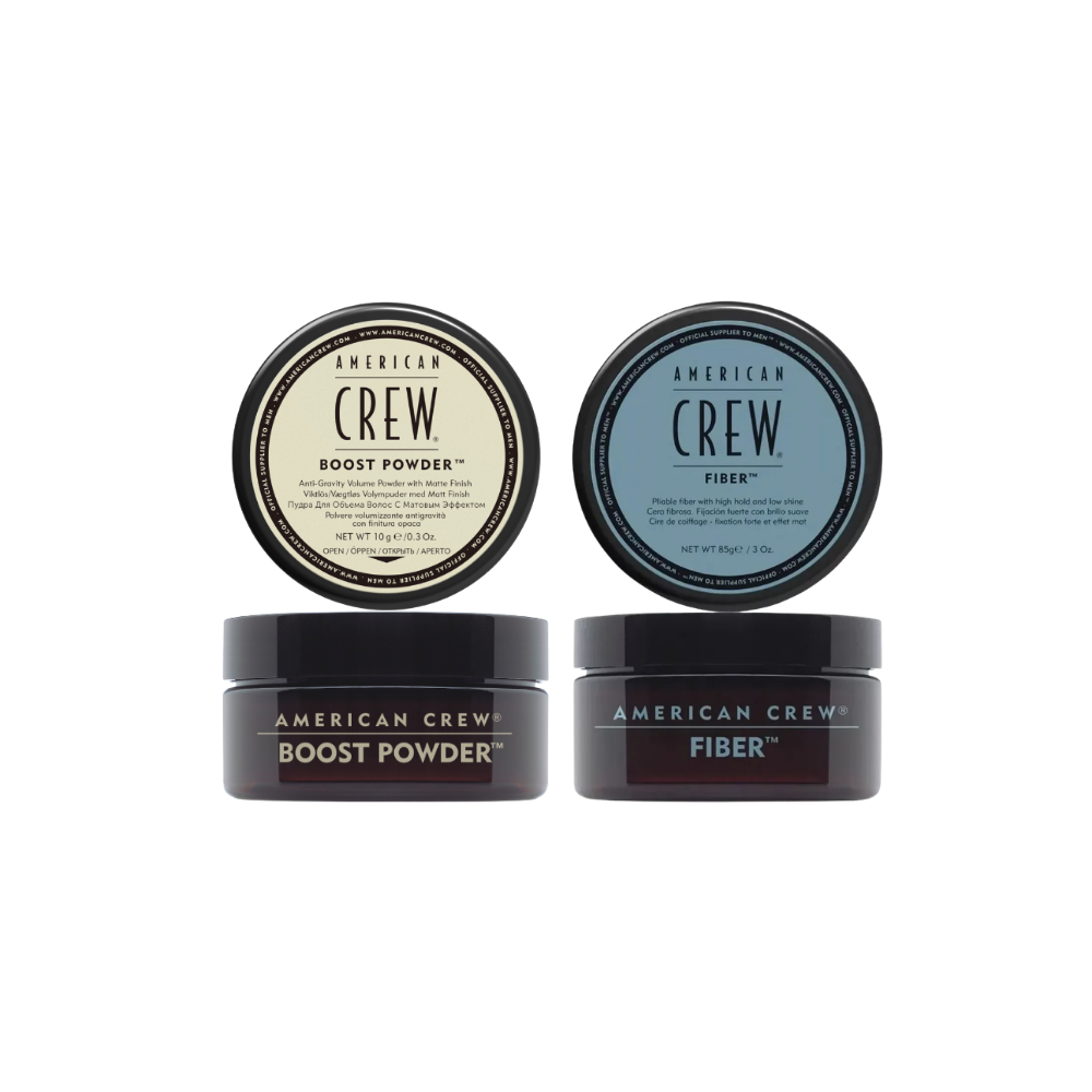Pack American Crew | Volumen & Textura