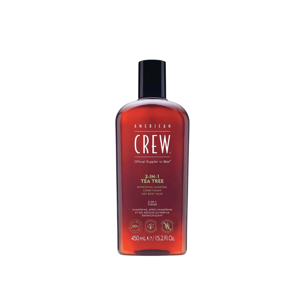 American Crew 3 en 1 Tea Tree 450ml