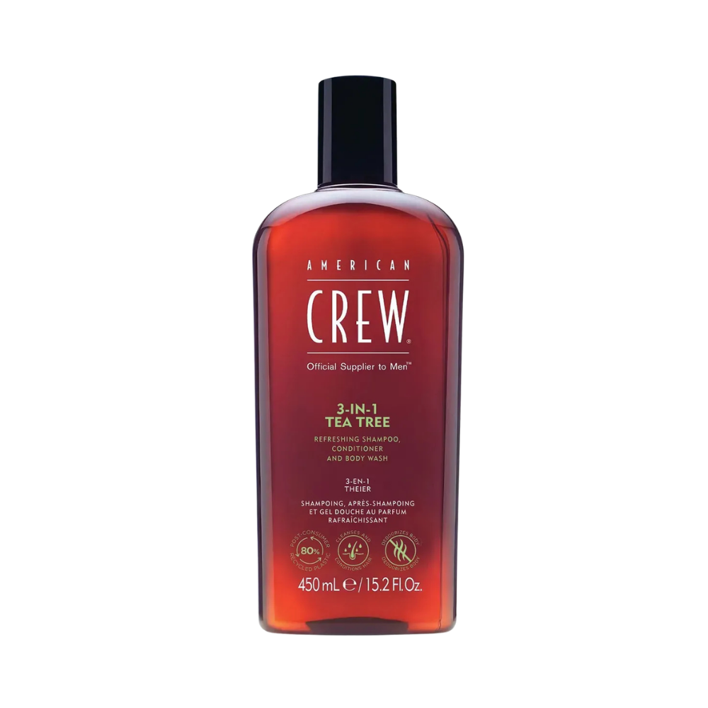 American Crew 3 en 1 Tea Tree 450ml
