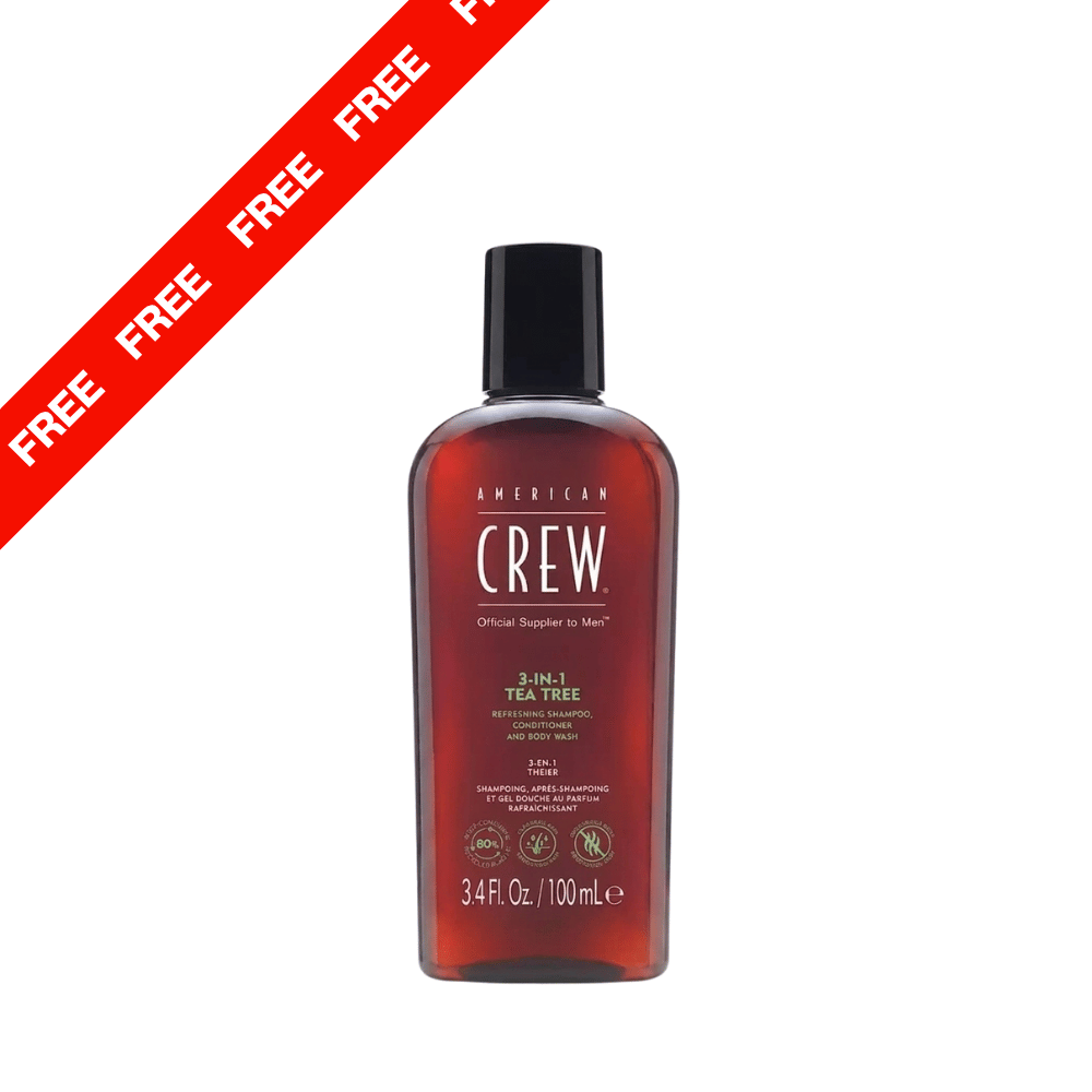 American Crew 3 en 1 Tea Tree 100ml